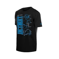 Men's New Era Black Detroit Lions Training Camp T-Shirt