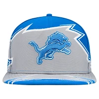 Men's New Era  Blue/Gray Detroit Lions Break 59FIFTY Fitted Hat
