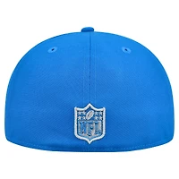 Casquette ajustée New Era 59FIFTY bleu/gris Detroit Lions Break pour homme