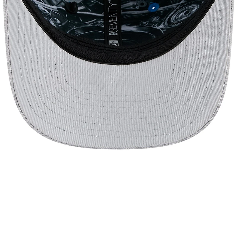Men's New Era  Blue/Silver Detroit Lions 2026 NFL Draft 9SEVENTY Adjustable Hat