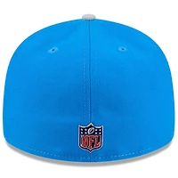 Men's New Era  Blue/Silver Detroit Lions 2026 NFL Draft Pre-Curved 59FIFTY Fitted Hat