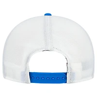 Men's New Era Blue/White Detroit Lions Patch 19TWENTY Adjustable Hat