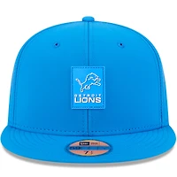 Casquette ajustée 59FIFTY Sideline bleue des Detroit Lions 2025 pour homme de New Era