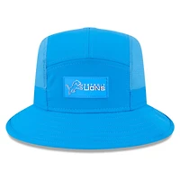 Bob bleu New Era pour homme Detroit Lions 2025 Sideline
