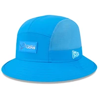 Bob bleu New Era pour homme Detroit Lions 2025 Sideline