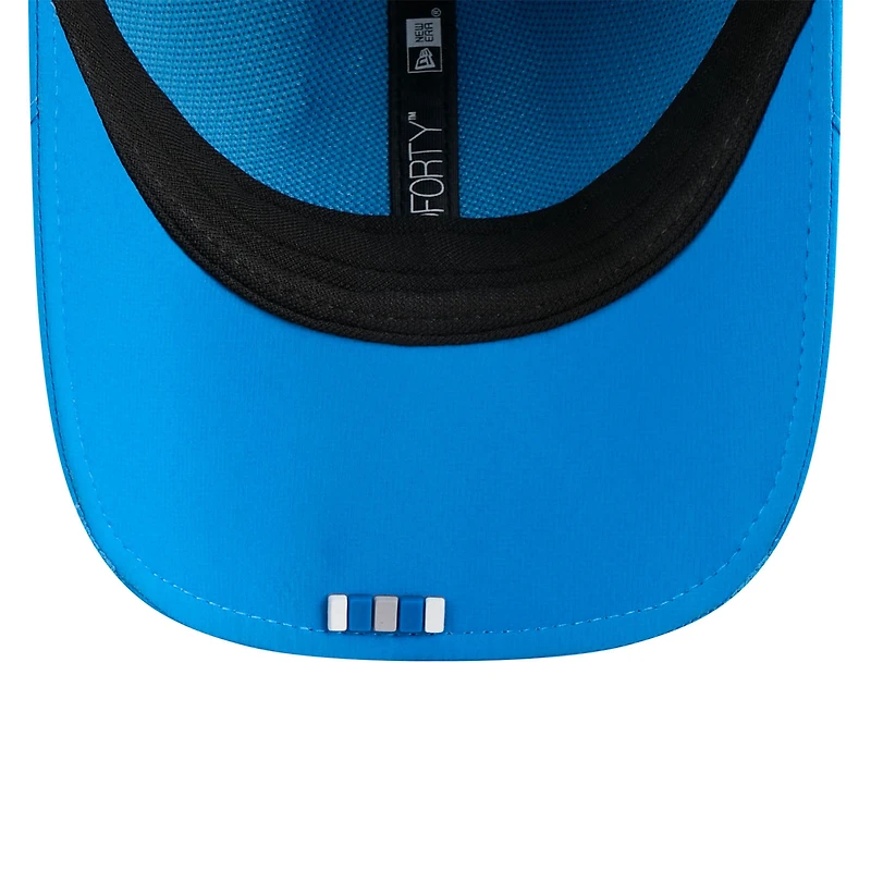 Men's New Era Blue Detroit Lions 2025 Sideline  M-Crown 9FORTY Adjustable Hat