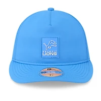 Men's New Era  Blue Detroit Lions 2025 Sideline Retro Crown 59FIFTY Fitted Hat