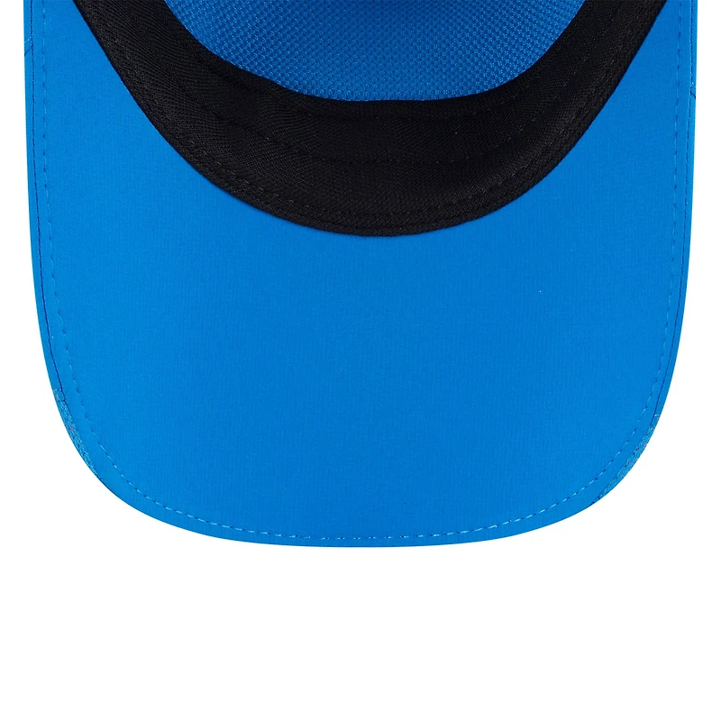 Casquette ajustable Sideline Runner bleue New Era Detroit Lions 2025 pour homme