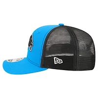 Casquette trucker ajustable New Era Detroit Lions bleue pour homme 9SEVENTY