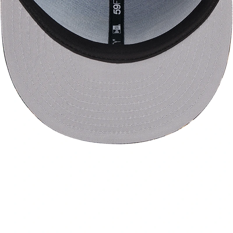 Men's New Era Blue Detroit Lions Active Two-Tone Camo 59FIFTY Fitted Hat