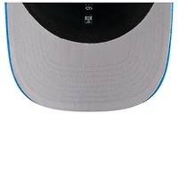 Casquette extensible à pression Chant 9SEVENTY bleue des Lions de Detroit de New Era pour homme
