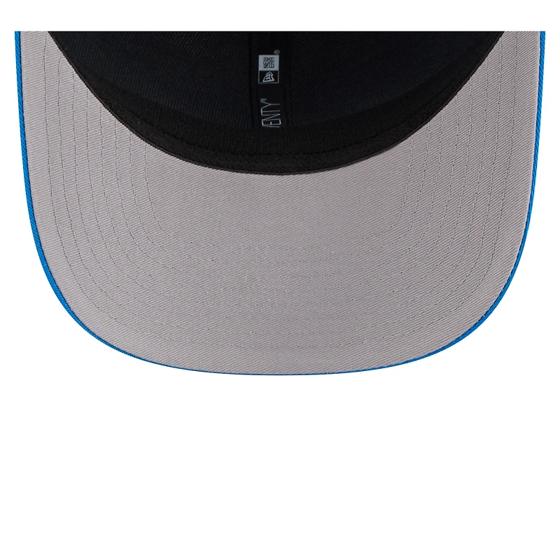Men's New Era Blue Detroit Lions Contest 9SEVENTY Adjustable Trucker Hat