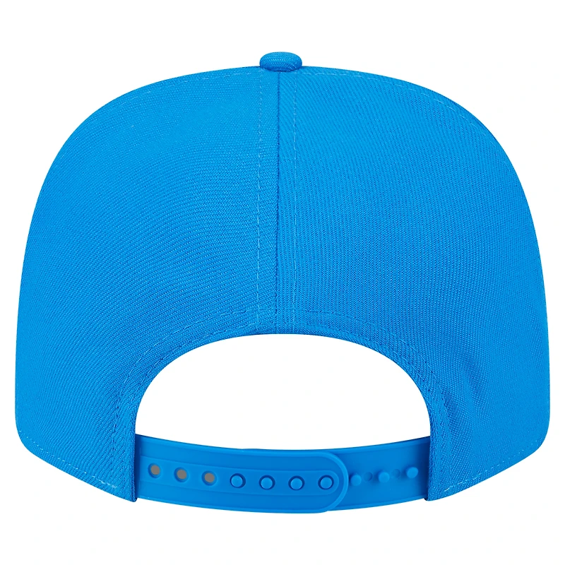 Men's New Era Blue Detroit Lions Gameday Multi Rope 9SEVENTY Stretch-Snap Hat