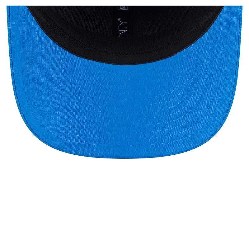 Men's New Era Blue Detroit Lions Gameday Multi Rope 9SEVENTY Stretch-Snap Hat