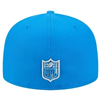 Casquette ajustée 59FIFTY bleue Detroit Lions pour homme New Era