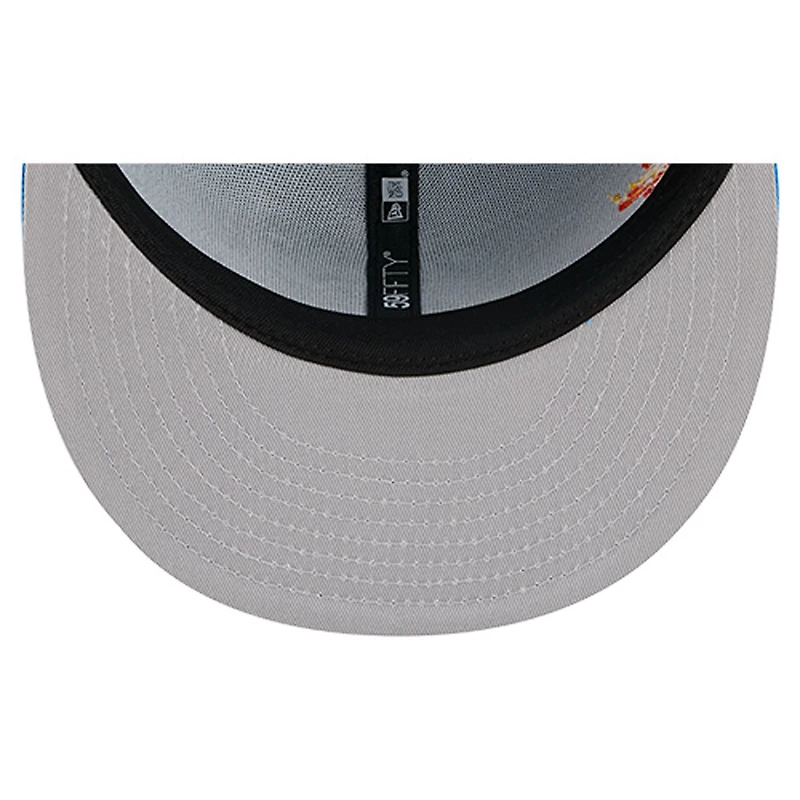 Casquette ajustée 59FIFTY bleue Detroit Lions pour homme New Era