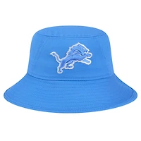 Men's New Era Blue Detroit Lions Main Bucket Hat