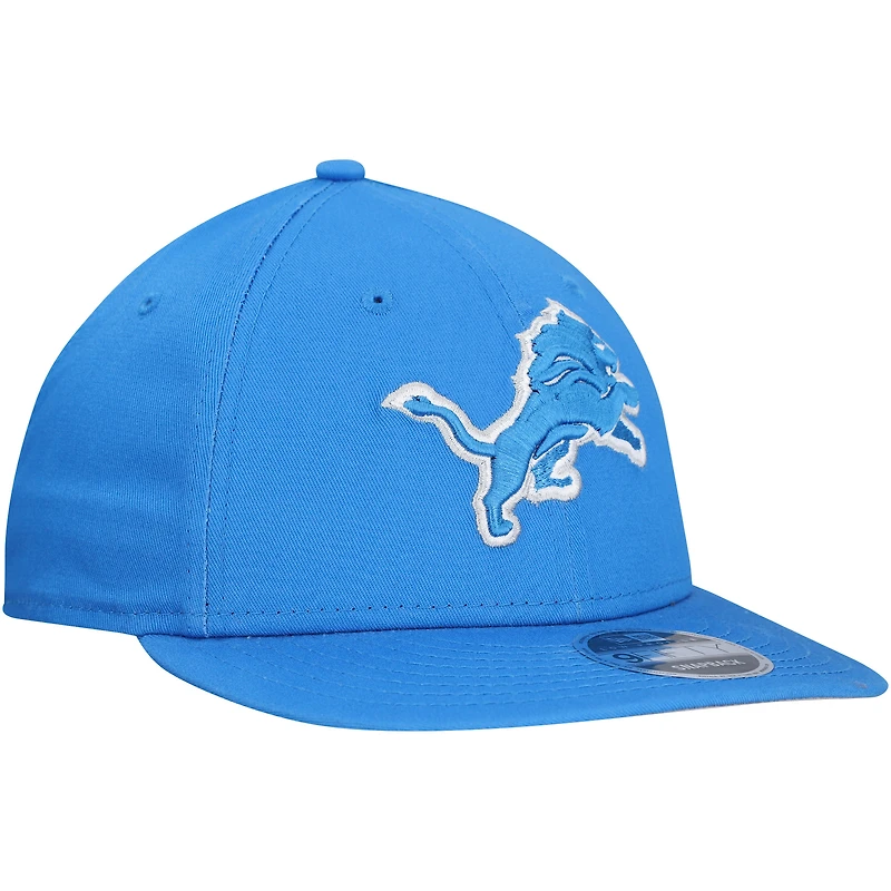 Casquette à visière plate à profil bas 9FIFTY Detroit Lions de New Era pour homme