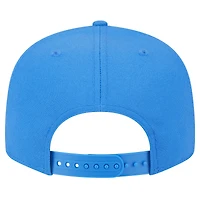 Men's New Era Blue Detroit Lions Main Script 9FIFTY Snapback Hat