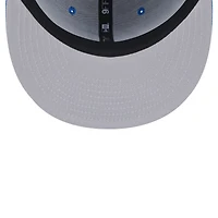 Men's New Era Blue Detroit Lions Main Script 9FIFTY Snapback Hat