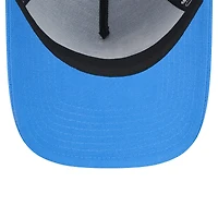 Casquette ajustable New Era Mystic 9FORTY A-Frame bleue pour homme, Detroit Lions