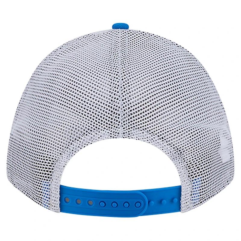 Men's New Era  Blue Detroit Lions Side Lines 9FORTY Adjustable Hat