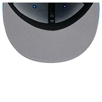 Men's New Era Blue Detroit Lions State Stitch 59FIFTY Fitted Hat
