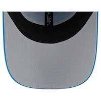 Casquette 39THIRTY Flex bleue à rayures Detroit Lions de New Era pour homme