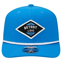 Men's New Era  Blue Detroit Lions Team 9SEVENTY Adjustable Hat