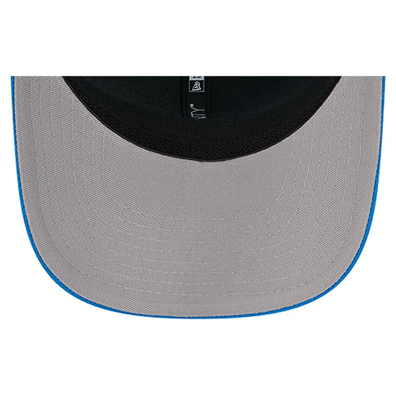 Casquette ajustable 9SEVENTY bleue New Era pour homme des Detroit Lions