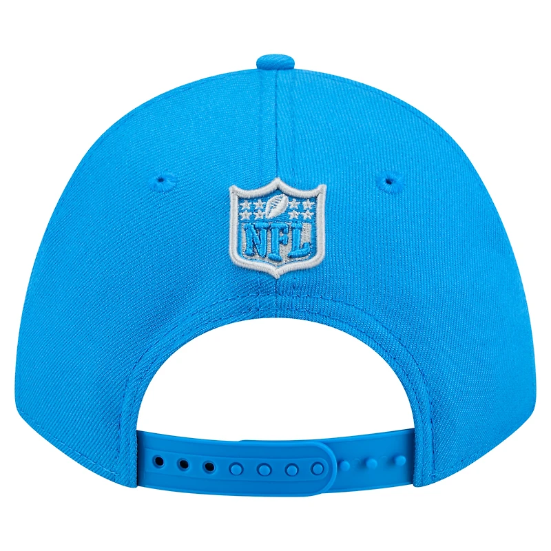 Men's New Era  Blue Detroit Lions Team Collection 9FORTY M-Crown Adjustable Hat