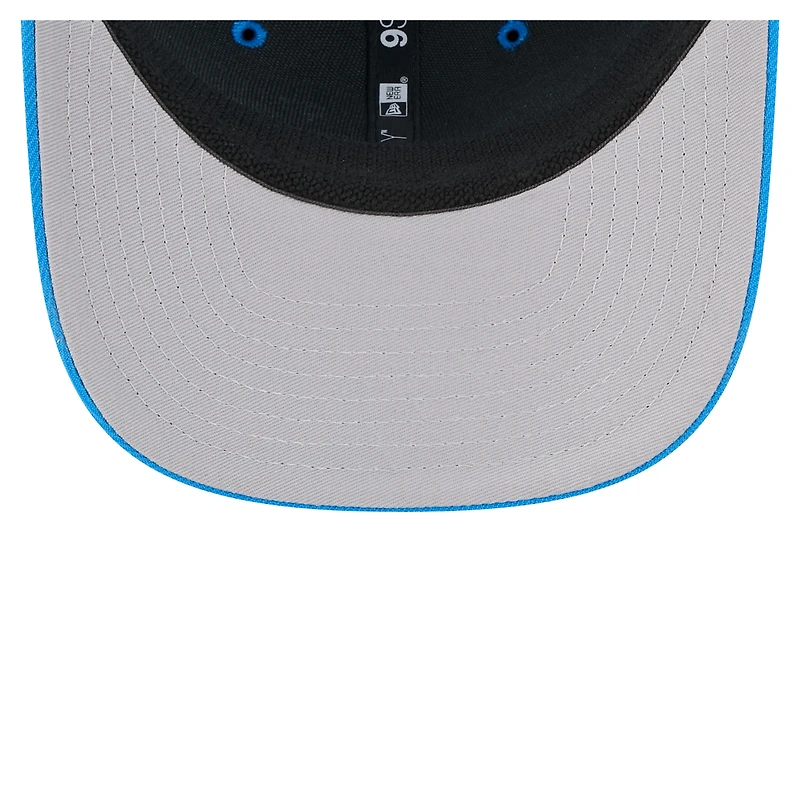 Men's New Era  Blue Detroit Lions Team Collection 9SEVENTY Stretch-Snap Adjustable Hat