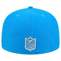 Casquette ajustée Tri-Hit 59FIFTY bleue des Lions de Detroit pour homme New Era