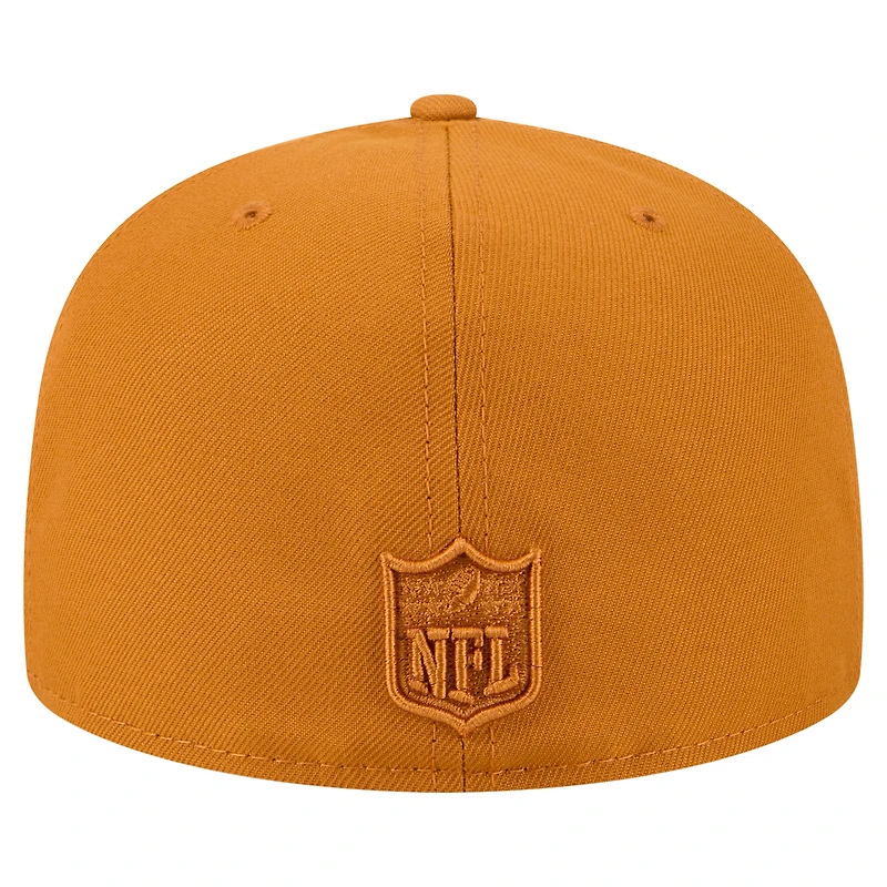 Casquette ajustée A-Frame 59FIFTY pour homme, coloris marron, des Lions de Detroit New Era