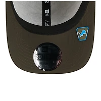 Men's New Era  Camo/Dark Green Detroit Lions 2025 Salute to Service 39THIRTY Flex Hat