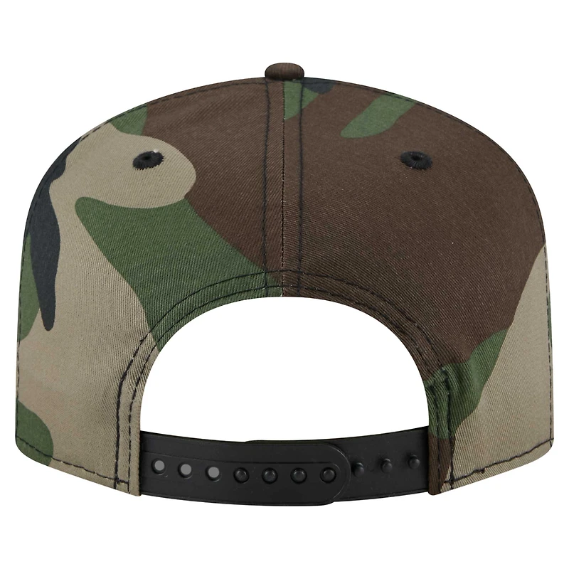 Men's New Era Camo Detroit Lions Woodsy 9FIFTY Snapback Hat