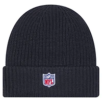 Men's New Era Charcoal Detroit Lions 2025 Sideline Cold Weather Cuffed Knit Hat