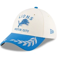 Men's New Era /Blue Detroit Lions 2025 NFL Draft 39THIRTY Flex Hat