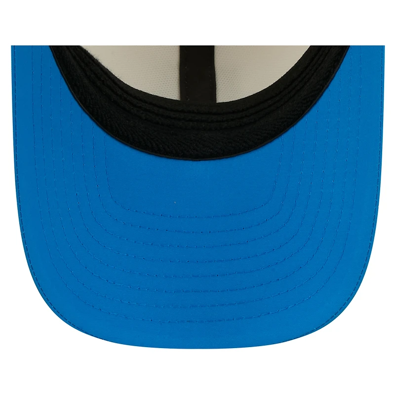Men's New Era Cream/Blue Detroit Lions 2026 NFL Training Camp 39THIRTY Flex Hat