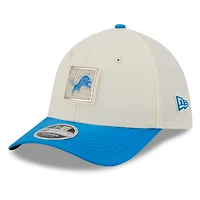 Men's New Era  Cream/Blue Detroit Lions 2026 NFL Training Camp 39THIRTY M-Crown Flex Hat