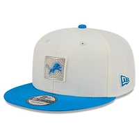 Men's New Era  Cream/Blue Detroit Lions 2026 NFL Training Camp 9FIFTY Snapback Hat