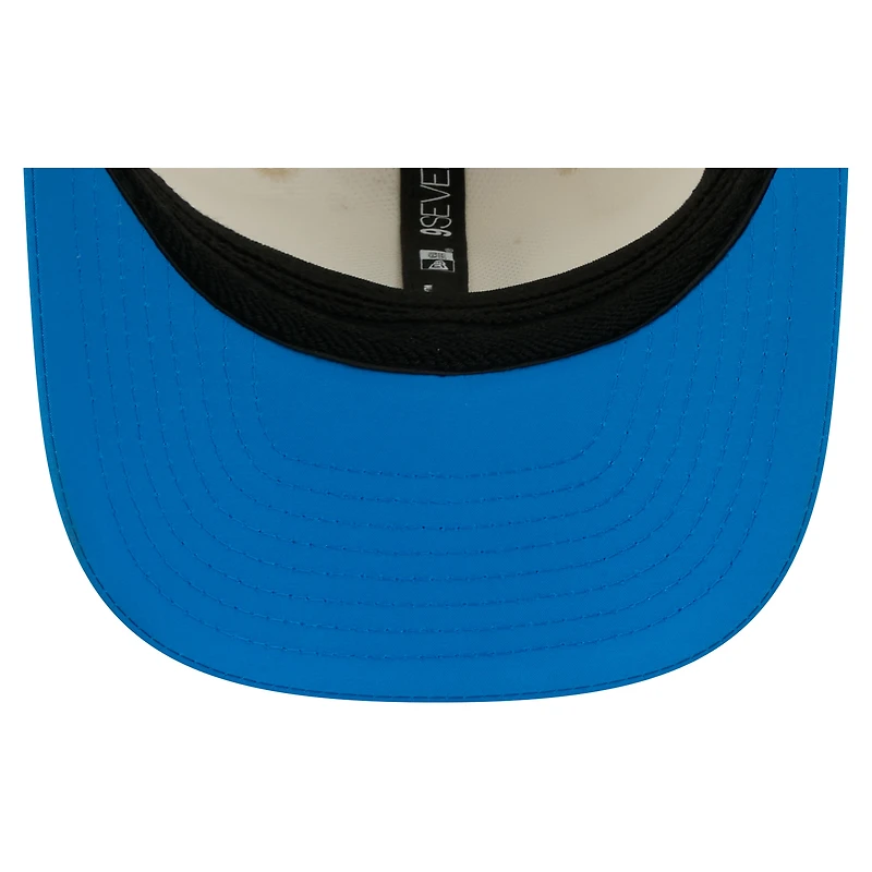 Men's New Era Cream/Blue Detroit Lions 2026 NFL Training Camp 9SEVENTY Adjustable Hat