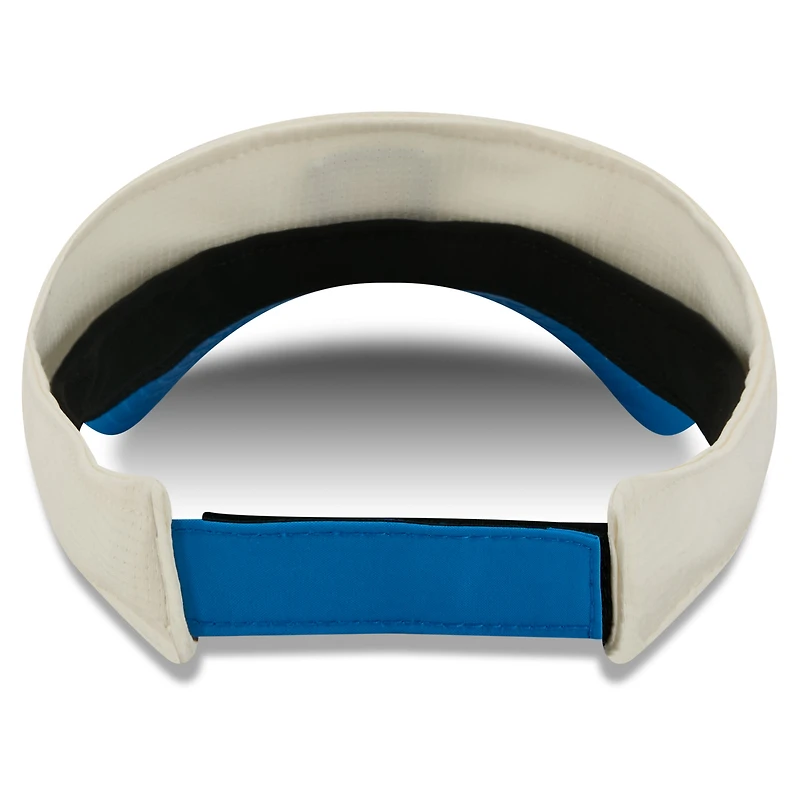 Casquette New Era crème/bleue pour homme, Detroit Lions, camp d'entraînement NFL 2026, visière ajustable
