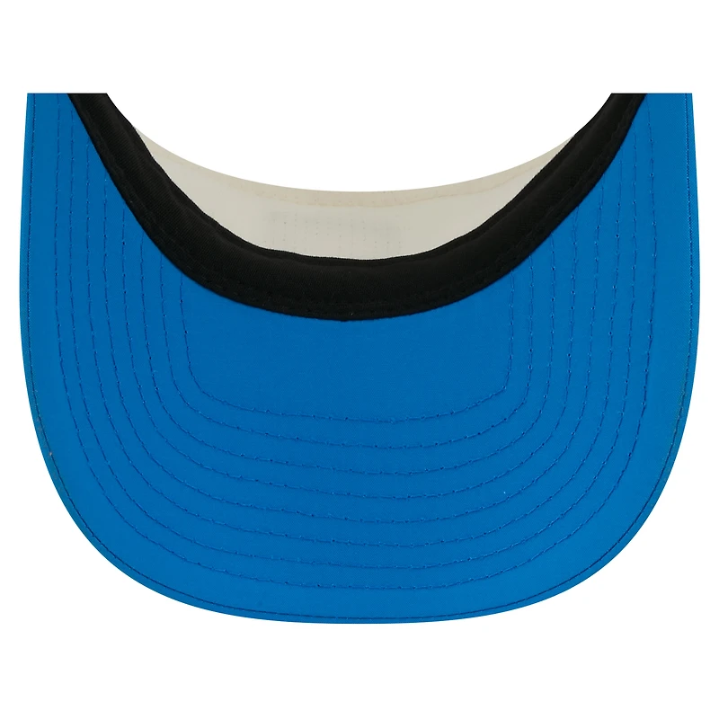 Men's New Era Cream/Blue Detroit Lions 2026 NFL Training Camp Adjustable Visor