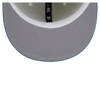 Casquette ajustée 59FIFTY Main New Era pour homme, couleur crème/bleu, des Lions de Detroit