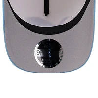 Men's New Era  Cream/Blue Detroit Lions Western 9FORTY A-Frame Adjustable Hat