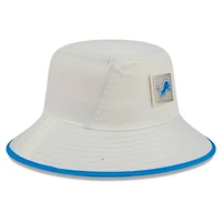 Men's New Era  Cream Detroit Lions 2026 NFL Training Camp Sport Bucket Hat