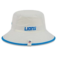 Bob New Era crème pour homme, Detroit Lions, camp d'entraînement NFL 2026