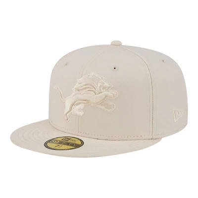 Men's New Era  Turquoise Detroit Lions Color Pack 59FIFTY Fitted Hat