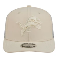 Men's New Era  Cream Detroit Lions Color Pack 9SEVENTY Adjustable Hat